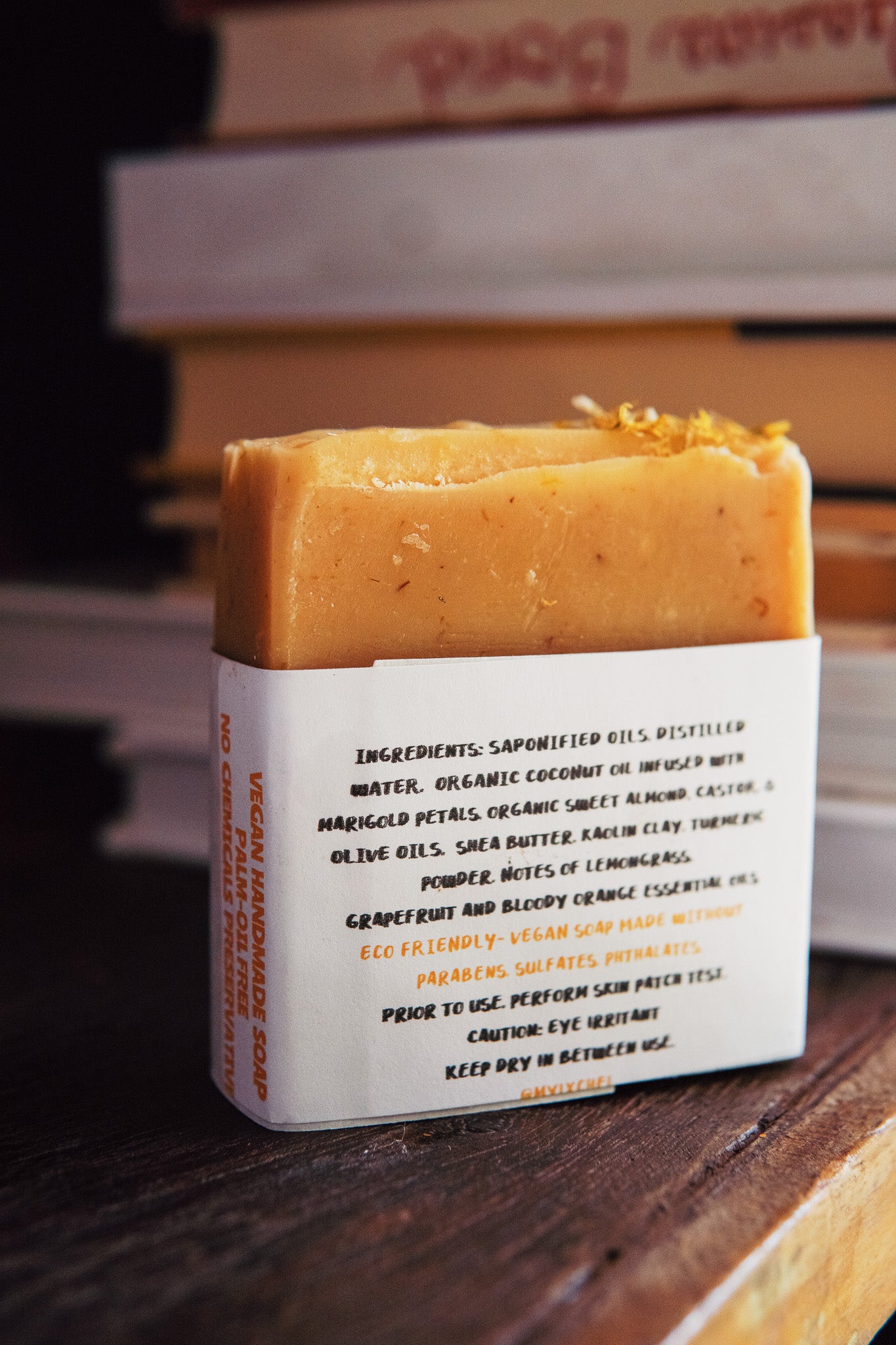 Marigold-Turmeric Organic Bar Soap