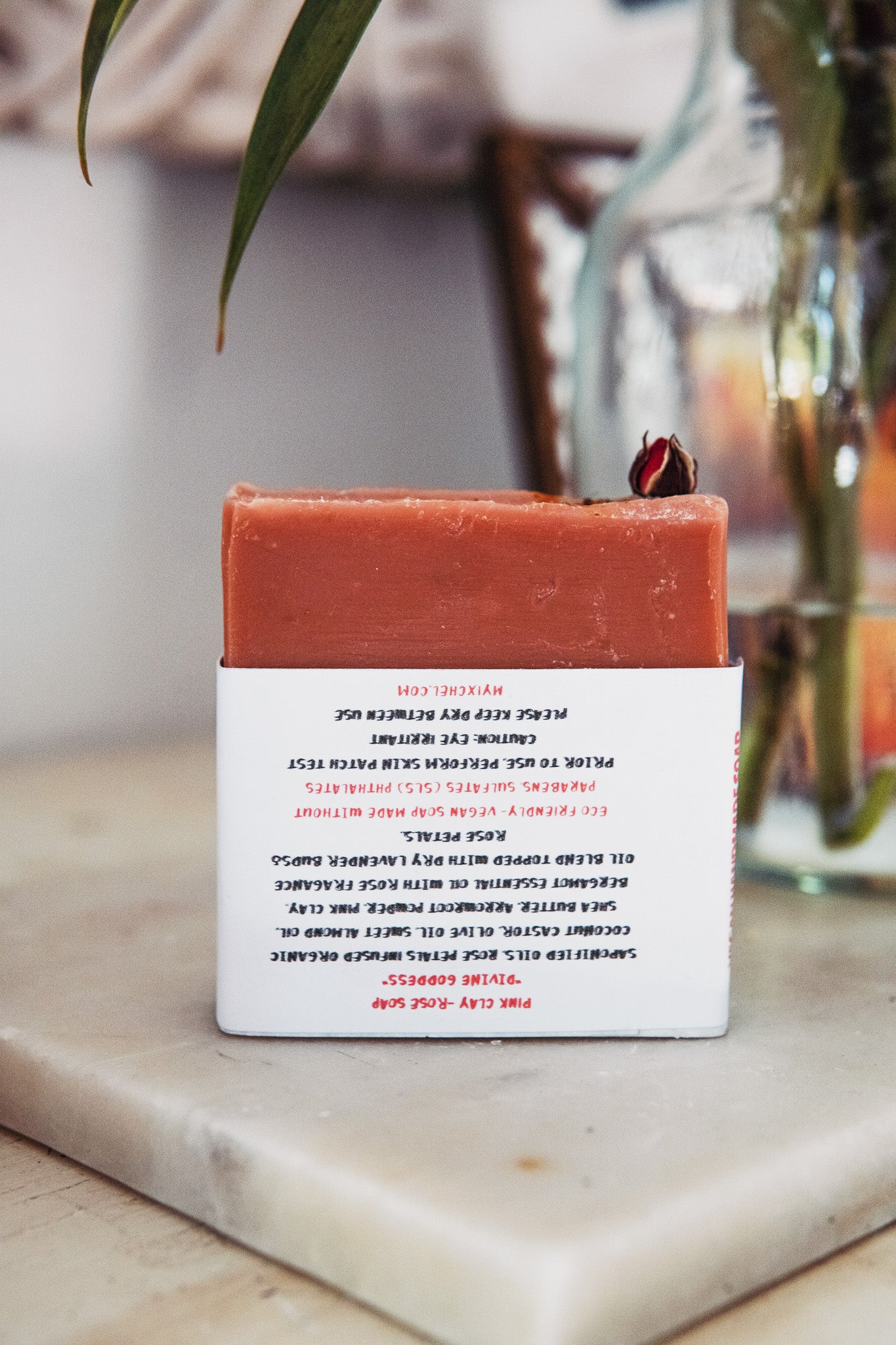 Bergamot-Rose Vegan Soap