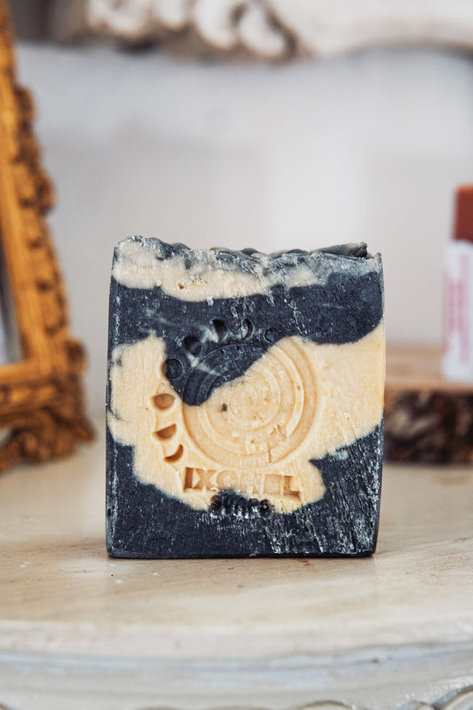 Vegan Soap "Detox" Charcoal-Turmeric